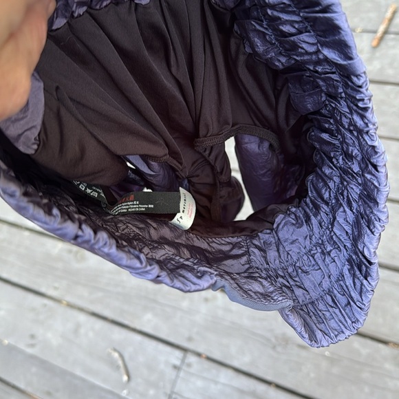 FREE PEOPLE MOVEMENT The Way Home Purple Shorts Lined  Sz L - Picture 5 of 6